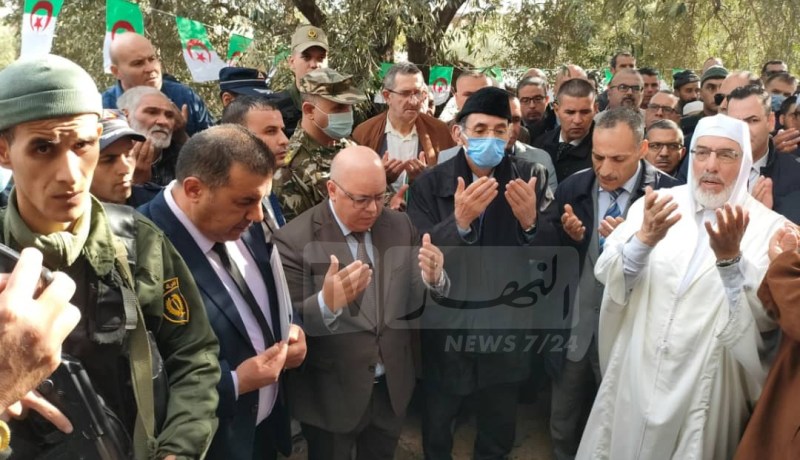 المجاهد سعيد شيبان يُشيع إلى مثواه الأخير