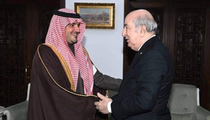رئيس الجمهورية يستقبل وزير الداخلية السعودي