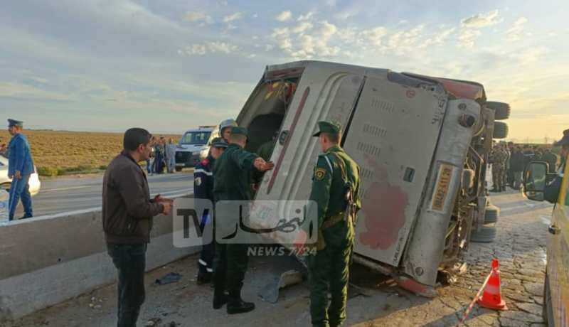 المسيلة: مغادرة 21 جريحا المستشفى بعد حادث الشلال