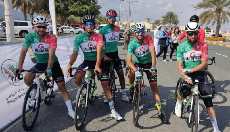 المنتخب الجزائري للدراجات يحرز ذهبية البطولة العربية 2022