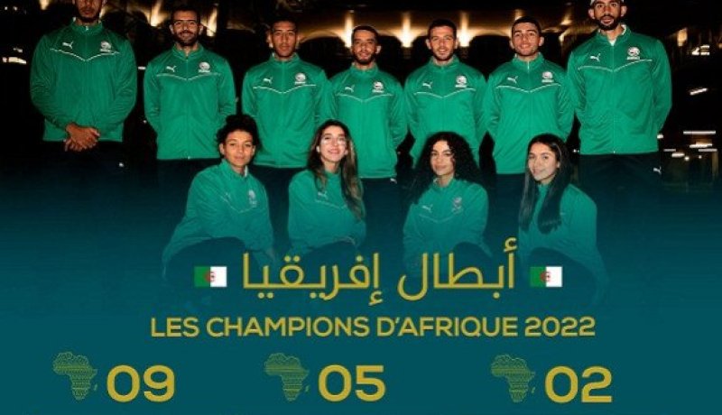 الجزائر تتوج بالبطولة الإفريقية للتجديف