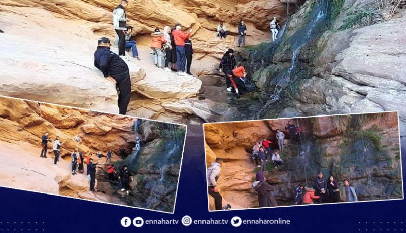 الأغواط..شلالات الغيشة قبلة للسياح