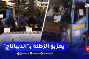 شاهد ماذا وجد عناصر فرقة قمع الإجـ ـرام بالبليدة داخل شاحنة جرّ السيارات