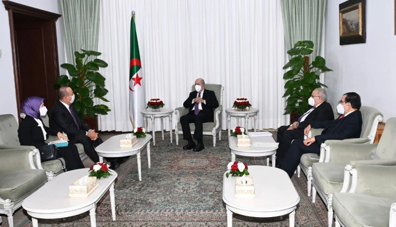 وزير الخارجية التركي يؤكد عزم بلاده على تعزيز التعاون الثنائي مع الجزائر