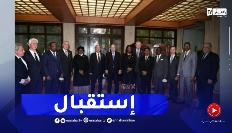 رئيس الجمهورية يستقبل الوفود المشاركة في الملتقى الدولي للمحكمة الدستورية