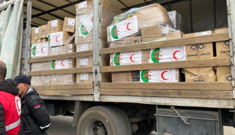 الهلال الأحمر: انطلاق من تيبازة قوافل مساعدات للعائلات المعوزة بـ4 ولايات