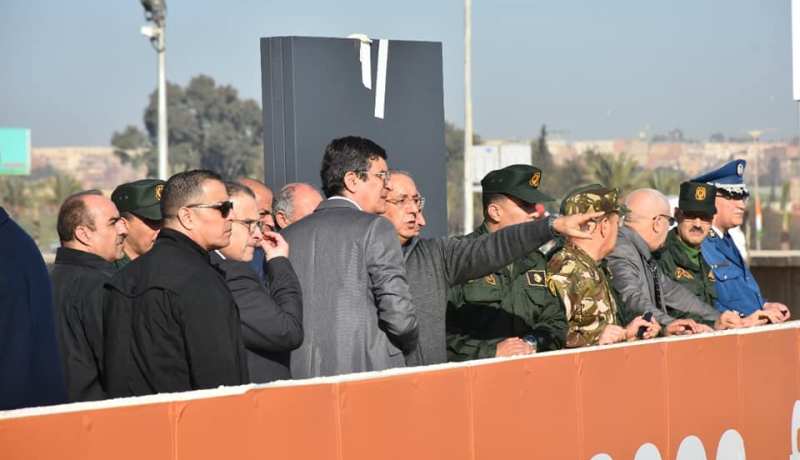 بالصور.. والي العاصمة يعاين ملعب “نيلسون مانديلا” ببراقي