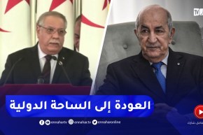 رئيس الجمهورية : تمكنت بلادنا من العودة إلى الساحة الدولية وهي ساعية دائما لاحترام المواثيق الدولية