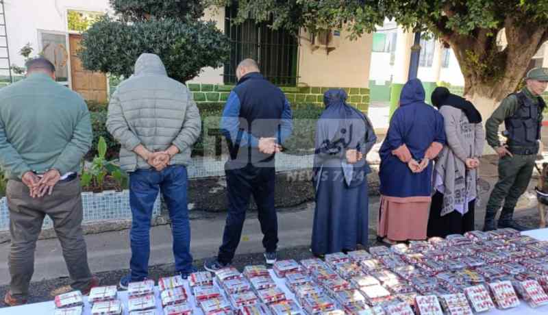 عنابة: الإطاحة بشبكة إجرامية بينهم 3 نساء وحجز 17 ألف قرص مهلوس