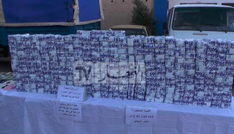 النعامة: حجز أزيد من قنطار ونصف مخدرات وتوقيف 7 أشخاص