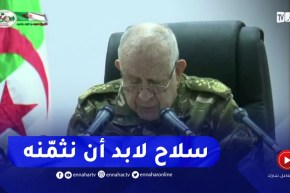 شنقريحة : الخروج من معركتي الإستقلال والإرهـاب منتصرين و مؤزرين كلّه سـلاح لابد أن نثمنه