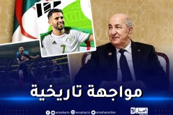 رئيس الجمهورية يُؤيد برمجة مواجهة ودية بين الخضر وفرنسا