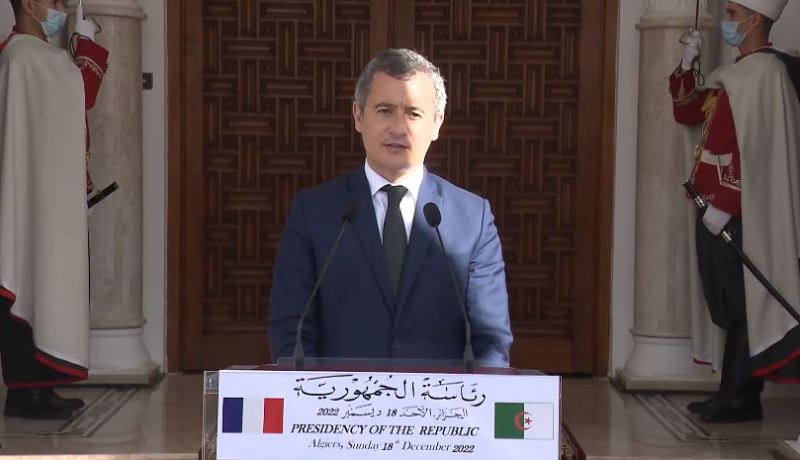 فيزا فرنسا للجزائريين.. هذا ما قاله جيرالد درمانين عقب لقاءه بالرئيس تبون