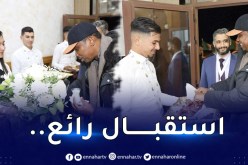 بالصور.. إيتو يحط الرحال بوهران لدعم منتخب بلاده