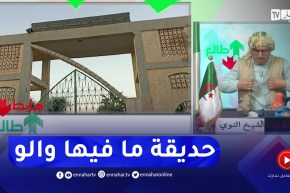 طالع هابط: حديقة وحاتية نباتية بالاغواط مخروبة من كل النواحي