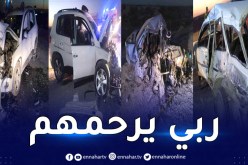 تبسة.. قتيلان و3 جرحى في اصطدام تسلسلي بين ثلاثة سيارات
