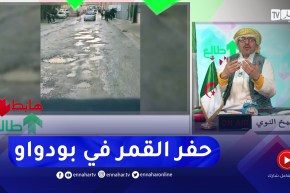 الشيخ النوي يعتذر على المباشر لسكان بودواو.. “معلاباليش بلي طرقات المدينة مخروبة”