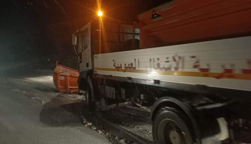 قالمة: فتح الطريق وإجلاء المواطنين المتوافدين على قمة جبل ماونة