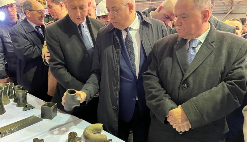 ملف مصنع أنابيب الغاز بتبسة على طاولة مجلس مساهمات الدولة خلال 3 أشهر