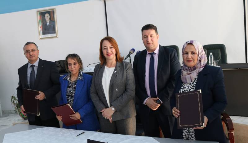وزارة البيئة توقع اتفاقية شراكة مع اتحاد النساء الجزائريات