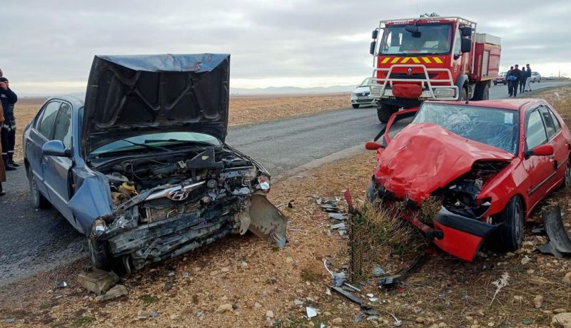 إصابة 4 أشخاص في حادث مرور بخنشلة