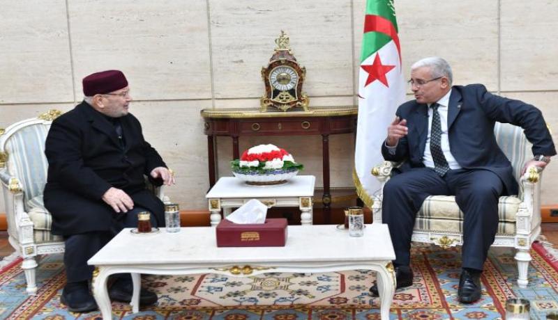 بوغالي يستقبل الدكتور محمد راتب النابلسي