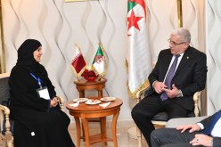 بوغالي يستقبل نائب رئيس مجلس الشورى القطري