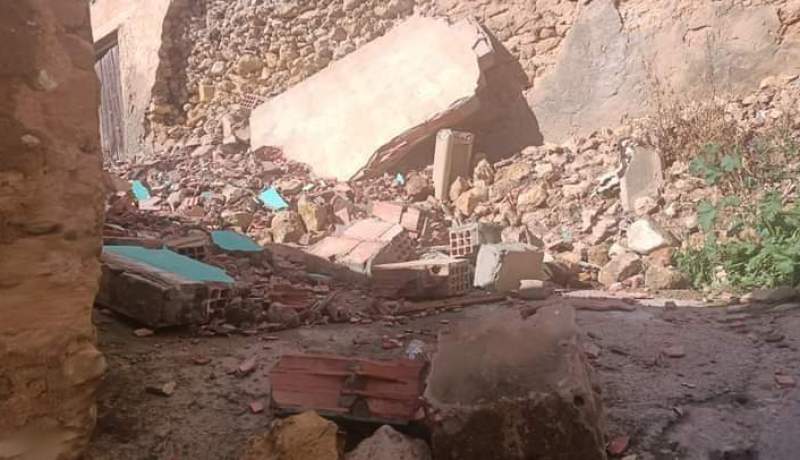 غليزان..وفاة خمسيني وإصابة شخصين أثناء هدم جدار منزل ببلدية مازونة