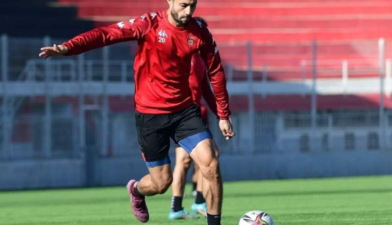 ادارة اتحاد العاصمة تكشف فترة غياب لاعبها الهريش