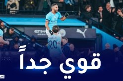 بعد تسجيله ثنائية.. حساب السيتي يشيد بمحرز