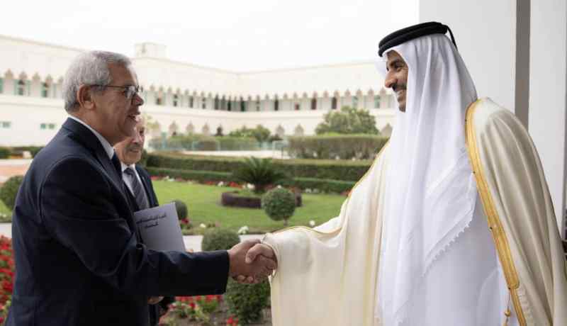 رئيس الجمهورية يوجّه رسالة خطية لأمير دولة قطر