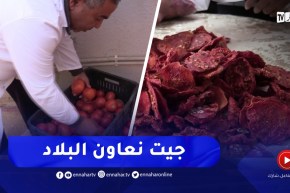 الوادي : خبير جزائري يبتكر طريقة جديدة لتجفيف الطماطم بالطاقة الشمسية