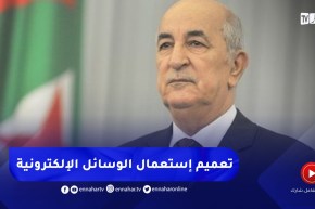 رئيس الجمهورية :” أطلب من الحكومة العمل على تعميم إستعمال الوسائل الإلكترونية لتشمل مختلف المعاملات”