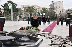 رئيسة مجلس وزراء إيطاليا تترحم على أرواح شهداء الثورة التحريرية
