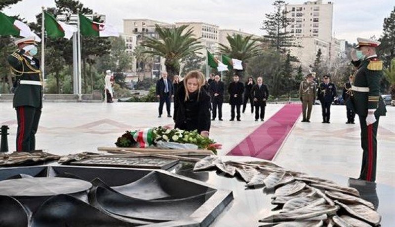 رئيسة مجلس وزراء إيطاليا تترحم على أرواح شهداء الثورة التحريرية