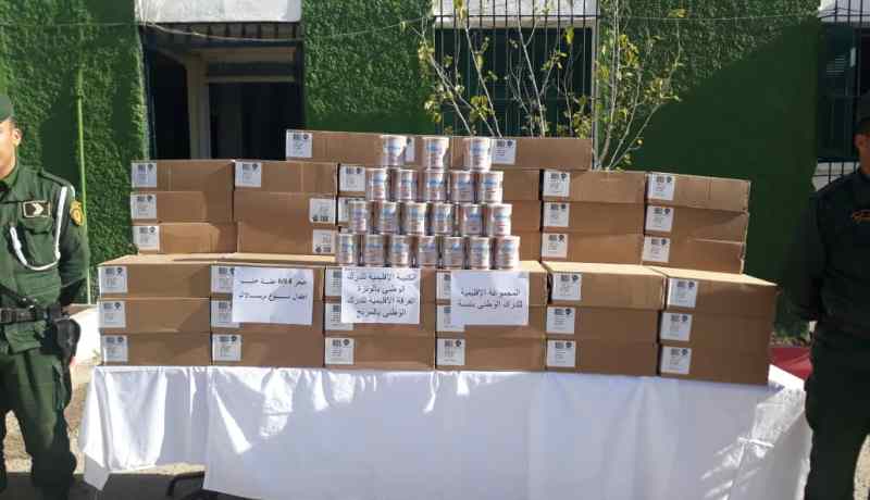 تبسة: الدرك يوقف شخصا ويحجز 700 علبة حليب أطفال