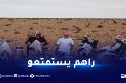 عائلة أمير قطر تزور صحراء الجزائر وتستمتع بجمالها