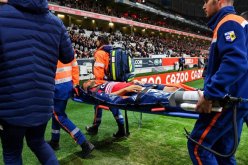 أوناس يتعرض لاصابة خطيرة ومدرب ليل يبدي قلقه