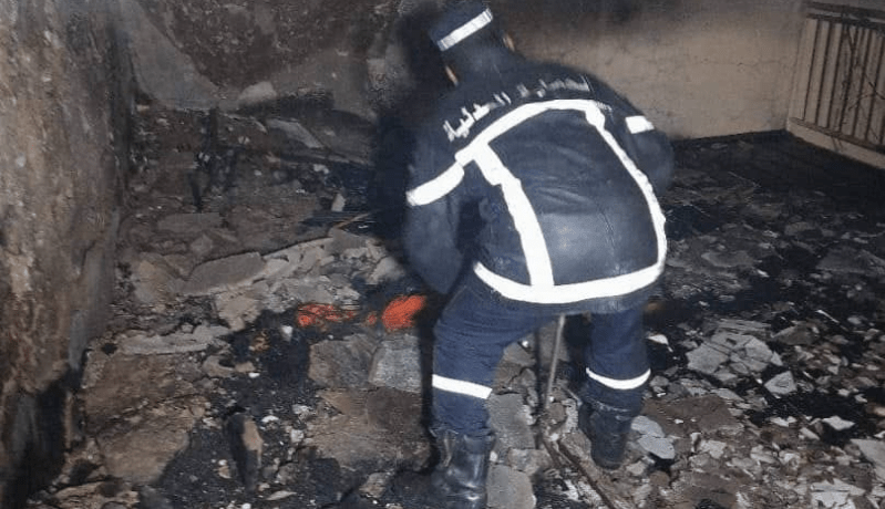 إندلاع حريق في قاعة حفلات بغرداية