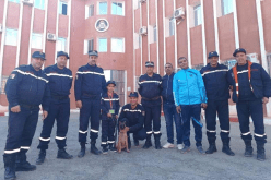 المدير العام للحماية المدنية يحقق أمنية الطفل مهدي