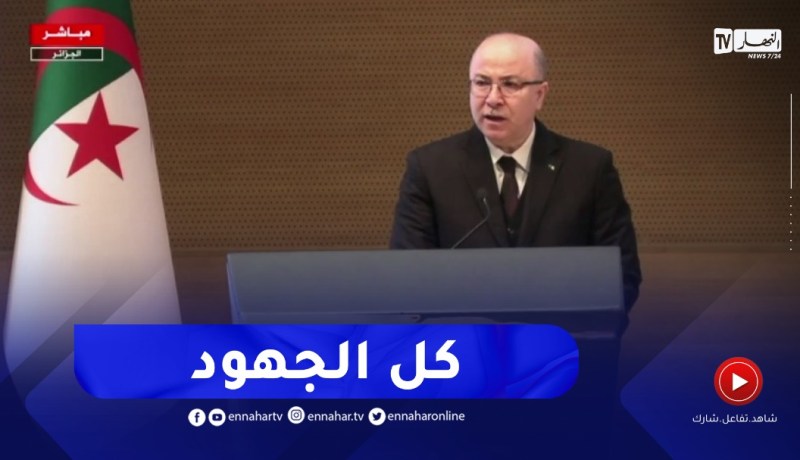 الوزير الأول: الوضعية الاقتصادية الراهنة تتطلب تكاثف كل الجهود
