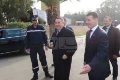 بالصور.. وزير الداخلية يشرف على عرض مخطط عمل الحماية المدنية في الشان