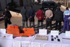 النعامة: تحرير رهينتين تعرضا للتعذيب و حجز 23 كلغ من المخدرات