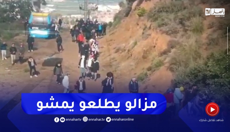 عائلات تتوجه مشيا على الاقدام إلى أعالي جبال الشريعة لليوم الثاني على التوالي