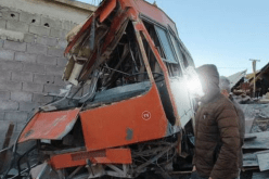 9 ضحايا إثر إصطدام حافلة و4 مركبات في قسنطينة