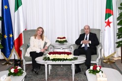 رئيس الجمهورية يستقبل رئيسة مجلس الوزراء الايطالي ميلوني ويجري مباحثات ثنائية