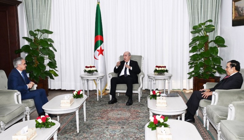 رئيس الجمهورية يستقبل سفير جمهورية بلغاريا