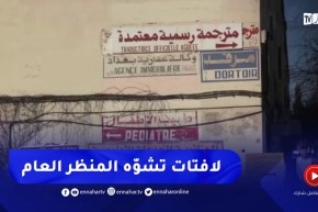 سطيف / وضع اللافتات الإشهارية بصفة عشوائية…ظاهرة تشوه المنظر العام