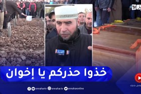 سطيف: تشييع جنازة ضحايا الإختناق بأحادي الكربون الـ 6 بمقبرة عين ولمان