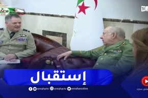 الفريق أول شنقريحة يستقبل المستشار الأعلى للدفاع لمنطقة الشرق الأوسط وشمال إفريقيا